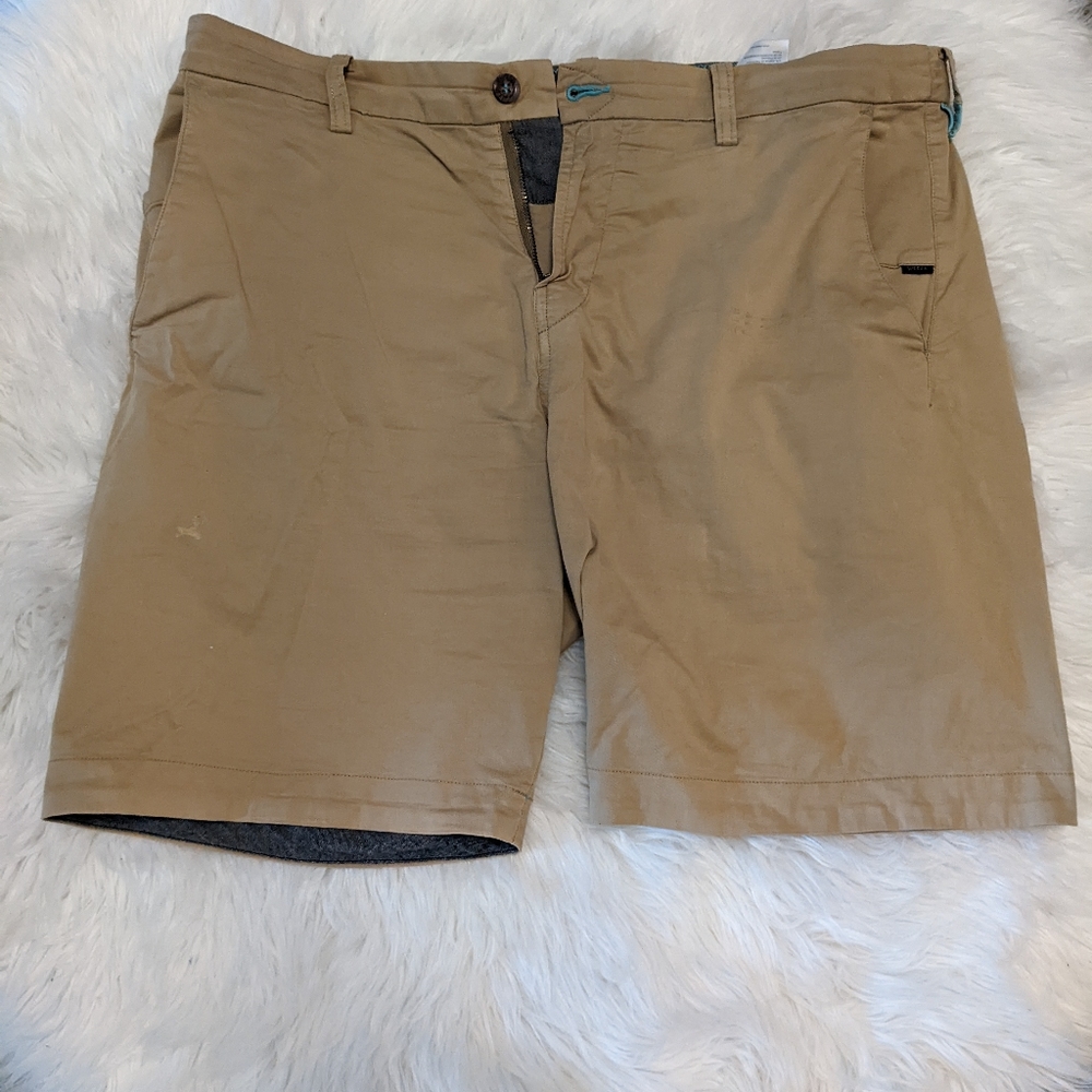 Khaki beige men's shorts